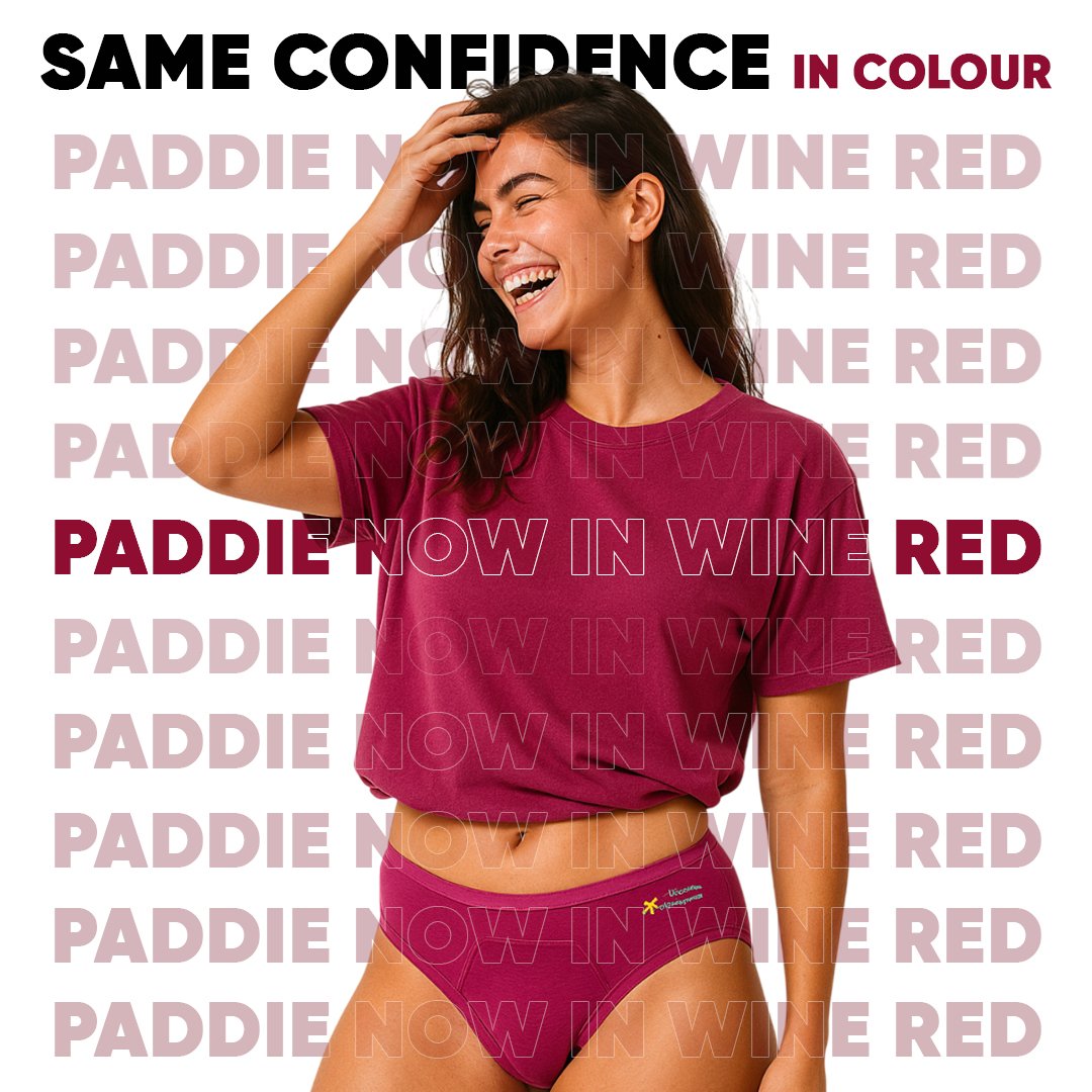 Go Paddie – Mid Waist Reusable Period Panty