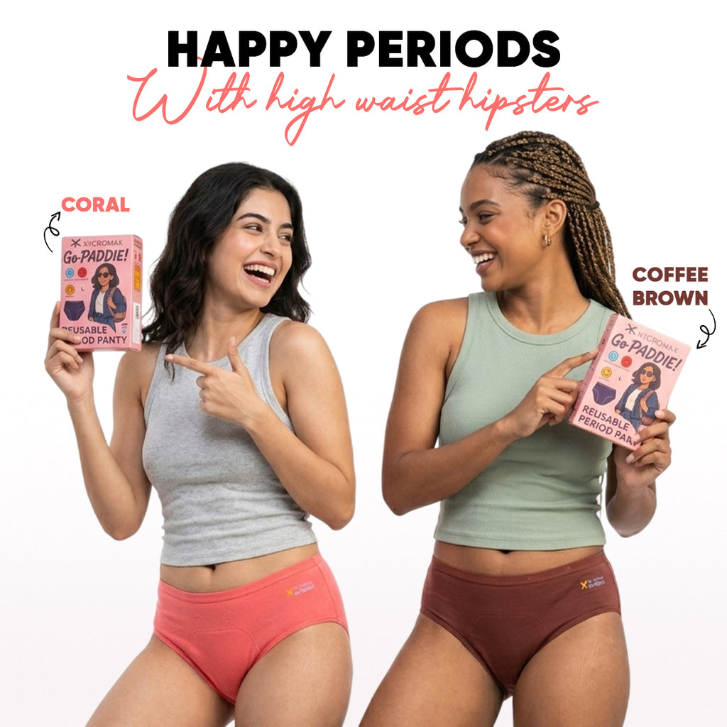 Go Paddie – High Waist Reusable Period Panty