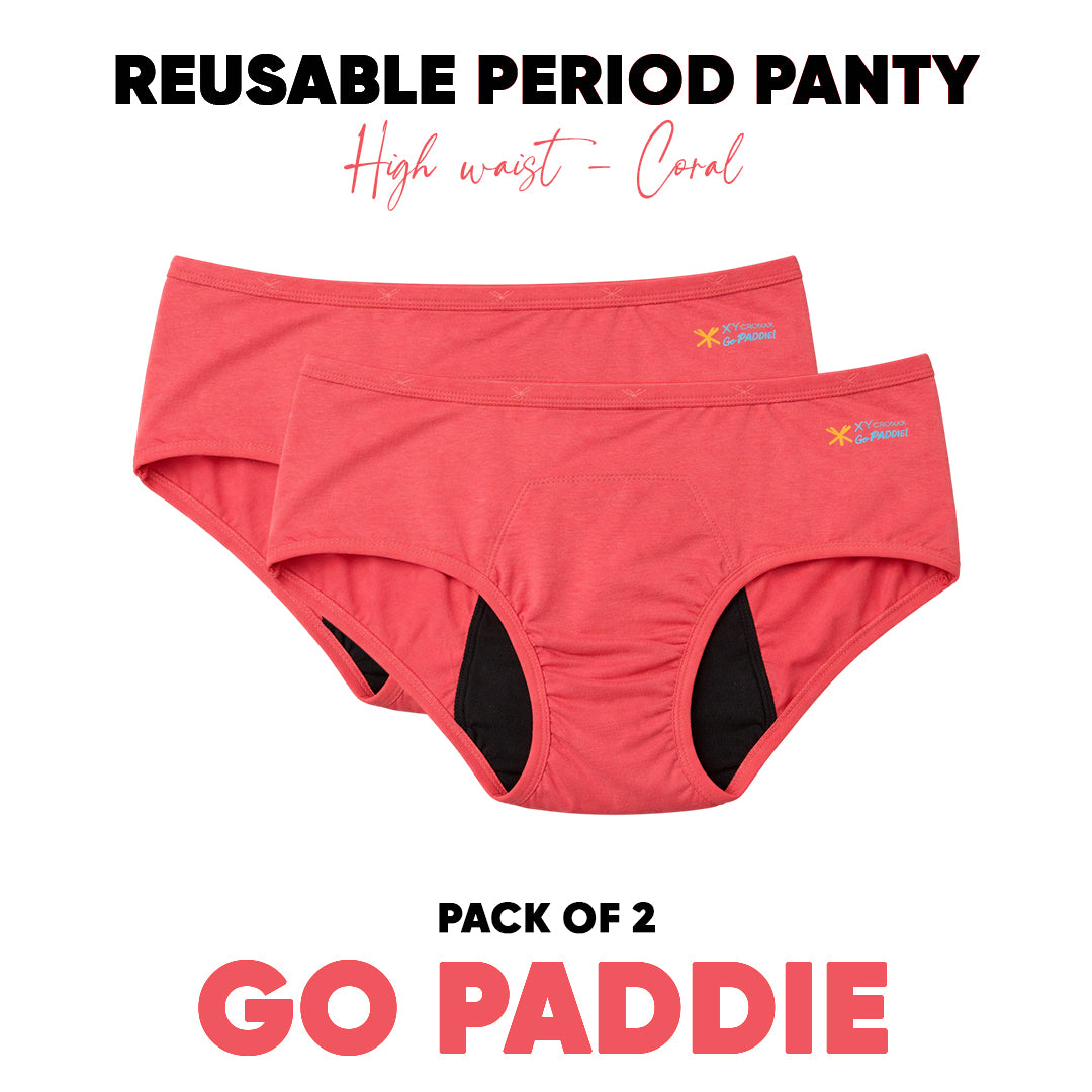 Go Paddie – High Waist Reusable Period Panty