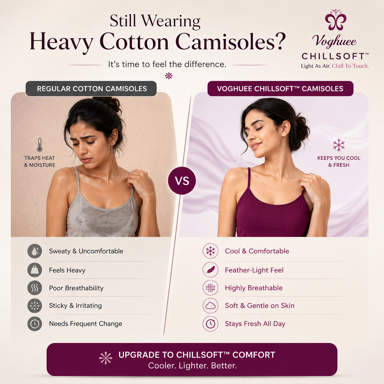 CHILLSOFT Modal Camisole – Light As Air, Chill To Touch