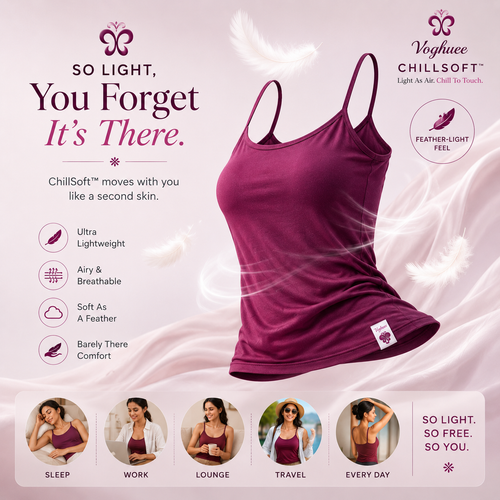 CHILLSOFT Modal Camisole – Light As Air, Chill To Touch