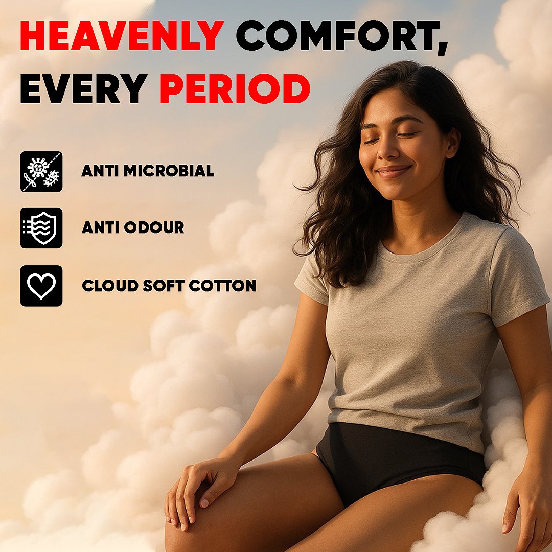 Go Paddie – Mid Waist Reusable Period Panty