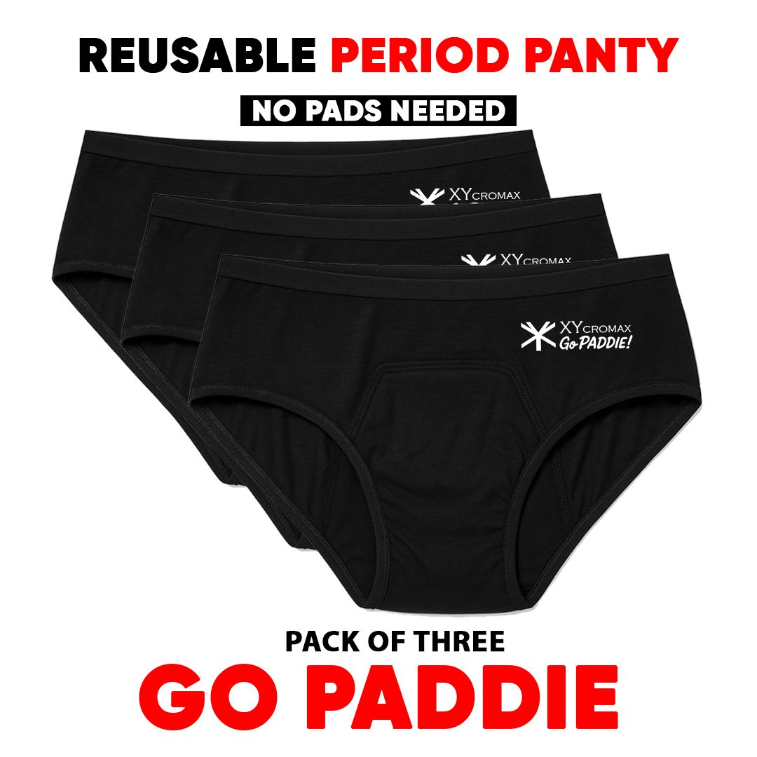 Go Paddie – Mid Waist Reusable Period Panty
