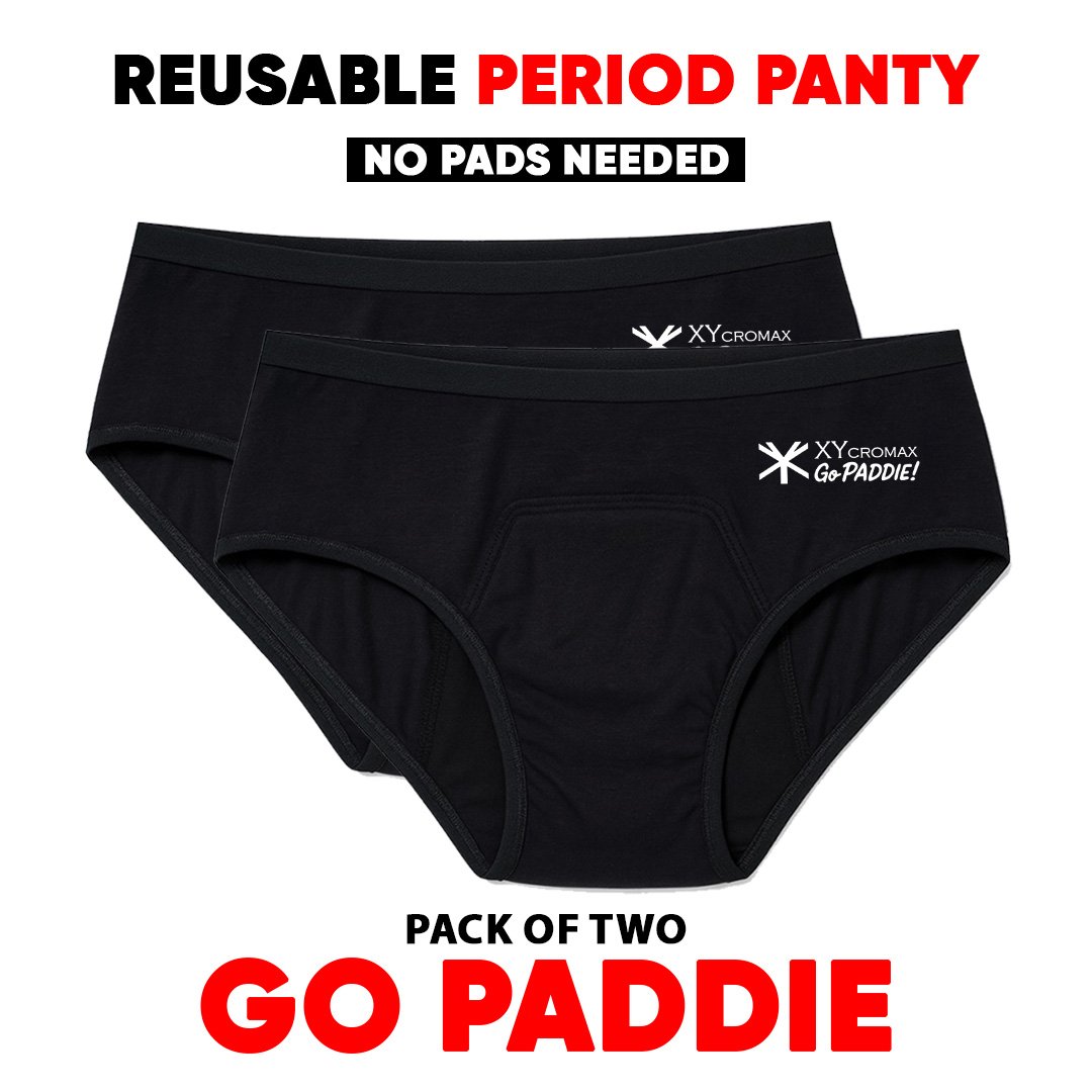 Go Paddie – Mid Waist Reusable Period Panty