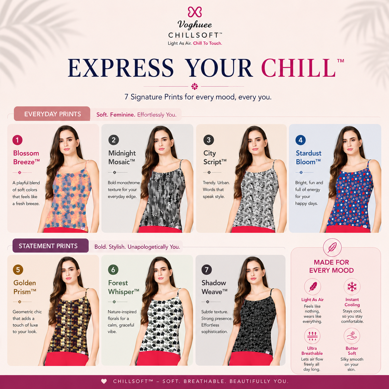 CHILLSOFT Modal Camisole – Light As Air, Chill To Touch