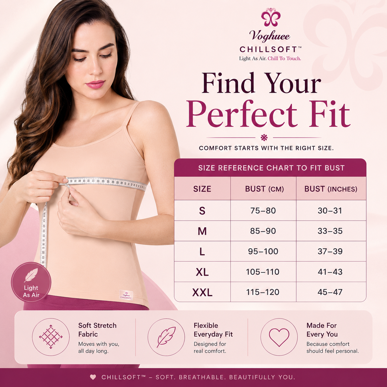 CHILLSOFT Modal Camisole – Light As Air, Chill To Touch