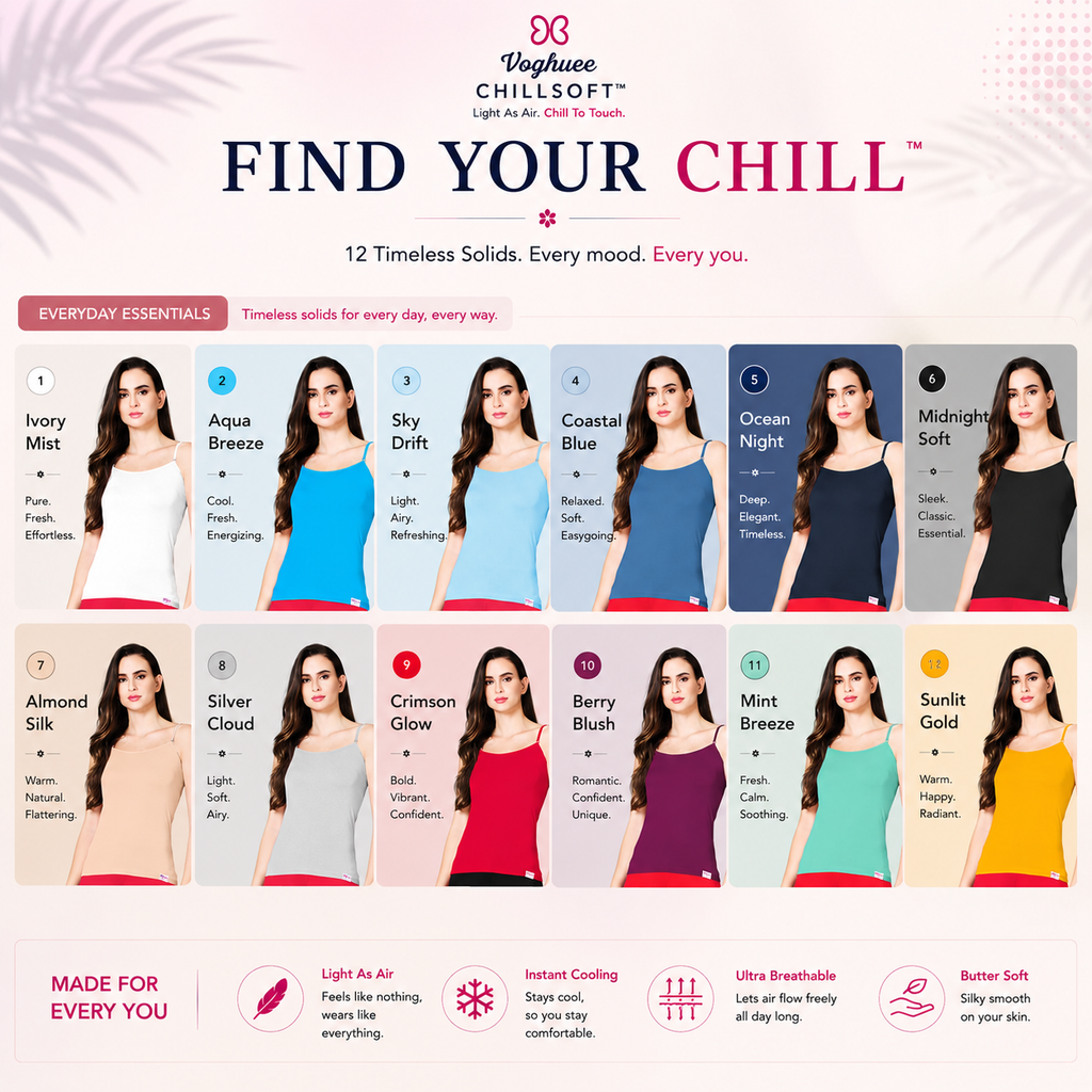 CHILLSOFT Modal Camisole – Light As Air, Chill To Touch